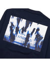 Graphic Printing Logo Sweatshirt Navy - CP COMPANY - BALAAN 10