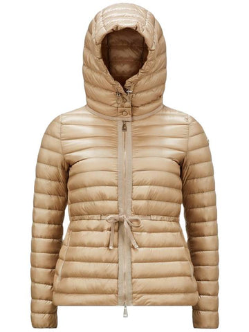 Women's Laie Short Padding Beige - MONCLER - BALAAN 1