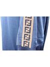 FF logo hooded jacket navy L - FENDI - BALAAN 4