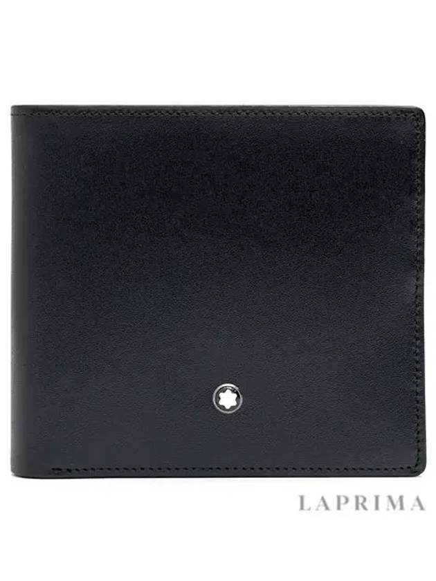 Meisterstuck 8cc Halfwallet Black - MONTBLANC - BALAAN.