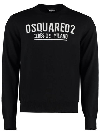 Sweater S71HA1121S17435 961 BLACK - DSQUARED2 - BALAAN 2