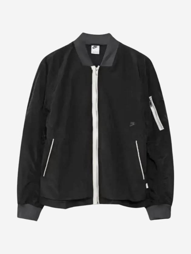 Sportswear Essentials Bomber Jacket Black - NIKE - BALAAN 1