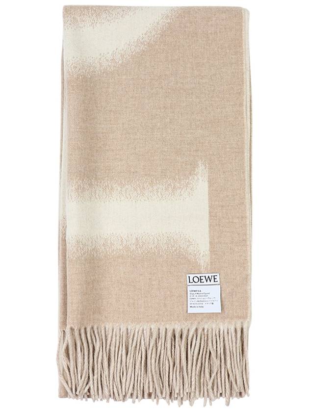 BLURRED Scarf F540257X18 2112 B0010971459 - LOEWE - BALAAN 4