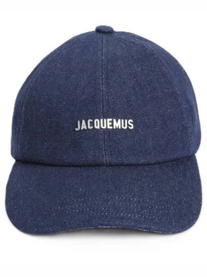 La Casquette Gadjo Base Ball Cap Blue - JACQUEMUS - BALAAN 2