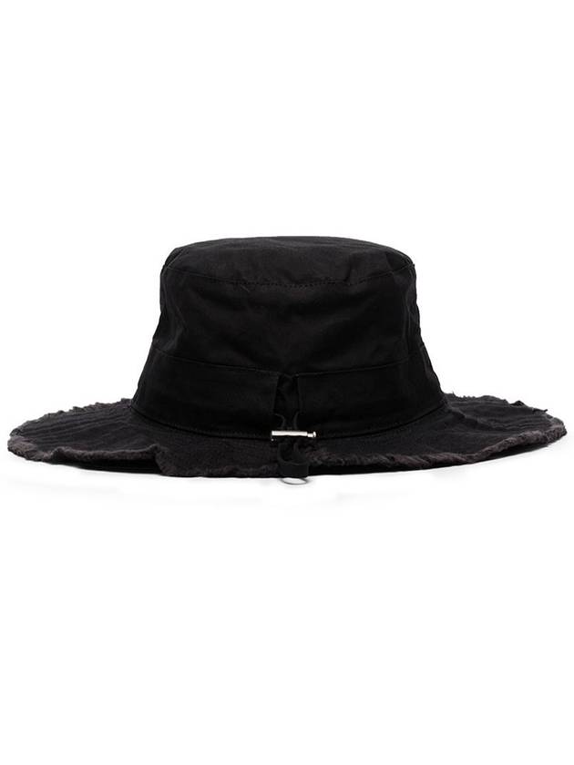 Le Bob Artichaut Bucket Hat Black - JACQUEMUS - BALAAN 4