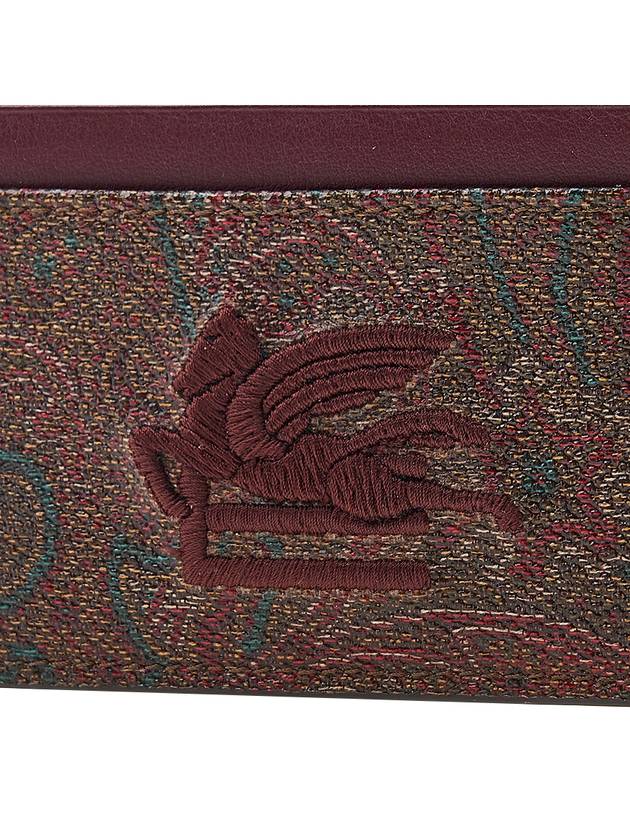 Tesuto Paisley Card Wallet Brown - ETRO - BALAAN 7