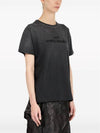 Reverse Logo Short Sleeve T-Shirt Washed Black - MAISON MARGIELA - BALAAN 4