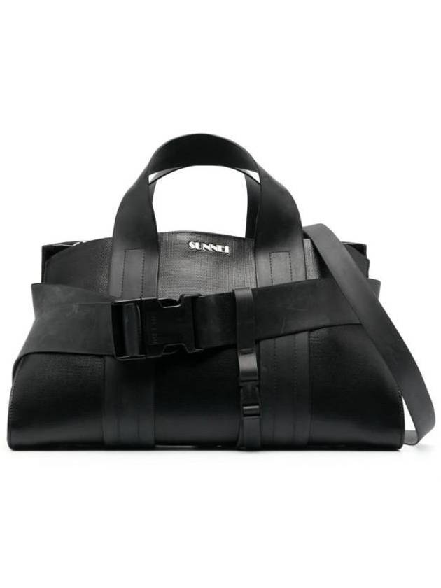 Parallepipedo Small Tote Bag Black - SUNNEI - BALAAN 1