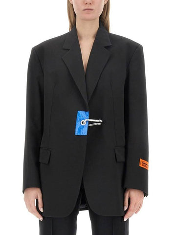 JACKET WITH CARABINER - HERON PRESTON - BALAAN 1