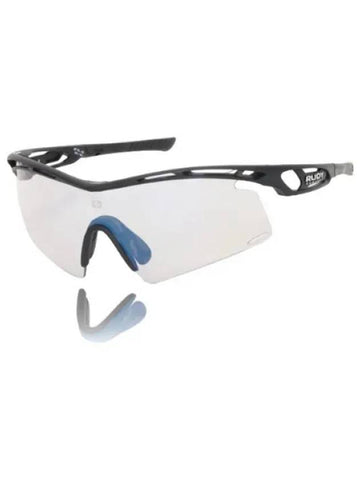 Tralix Black Matte Impact Photochromic Laser Red Glasses Sports Sunglasses - RUDYPROJECT - BALAAN 1