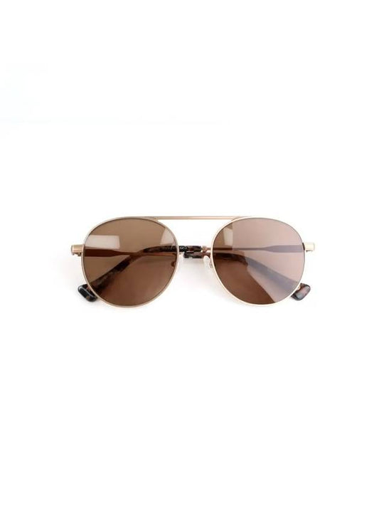 Agata Women s Sunglasses High Bridge Round Matte Rose Gold SAG1103 - AGATHA APPAREL - BALAAN 1