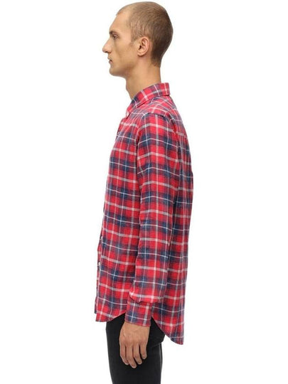 REGULAR BLEACHED CHECK SHIRT - FAITH CONNEXION - BALAAN 2