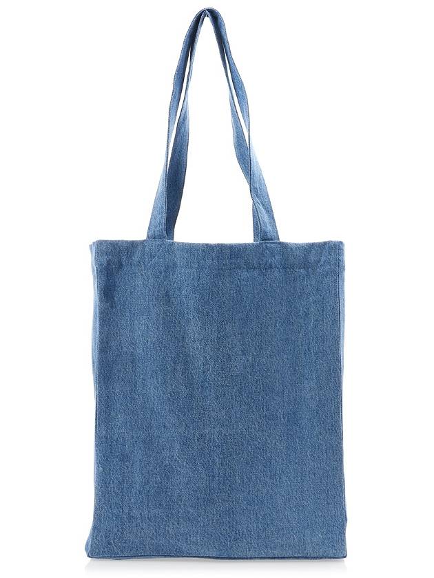 Lou Denim Tote Bag Blue - A.P.C. - BALAAN 4