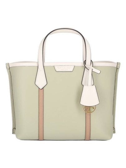 Perry Color Block Triple Compartment Tote Bag Green - TORY BURCH - BALAAN 2