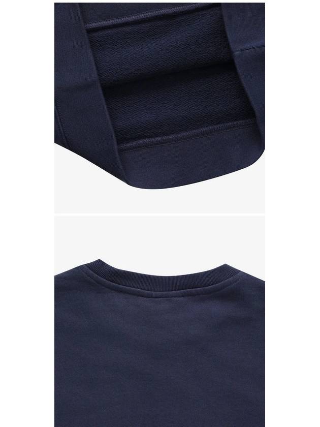 Fox Head Patch Regular Sweatshirt Ink Blue - MAISON KITSUNE - BALAAN 4