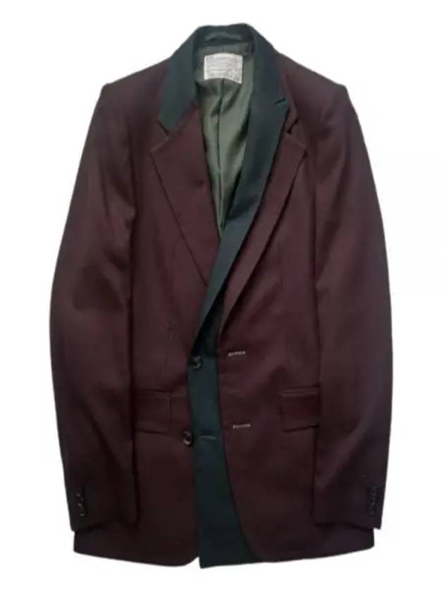 23WCM J06103 B Jacket Dark bordeaux - KOLOR - BALAAN 1