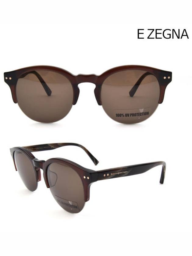 Women's Sunglasses EZ0057 48J EZ 0057 - ERMENEGILDO ZEGNA - BALAAN 1