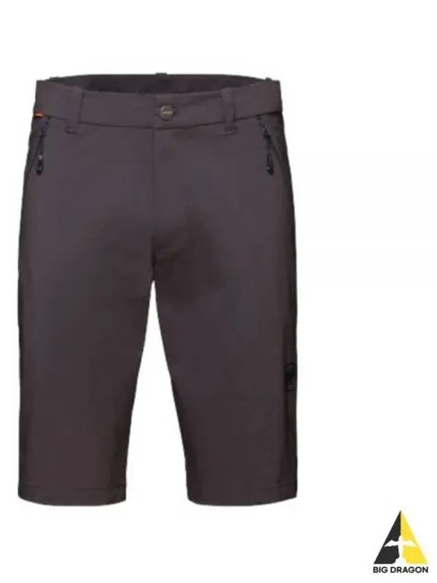 Men's Hiking Regular Fit Shorts Phantom Grey - MAMMUT - BALAAN 2