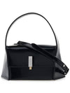 Geometric Small Shoulder Bag Black - SALVATORE FERRAGAMO - BALAAN 2