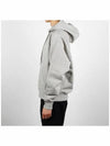 Alexandre Mattiussi Logo Print Hoodie Grey - AMI - BALAAN 4