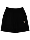 Kids Patch Bermuda Short Pants 8H000 14 809AG 999 - MONCLER - BALAAN 1