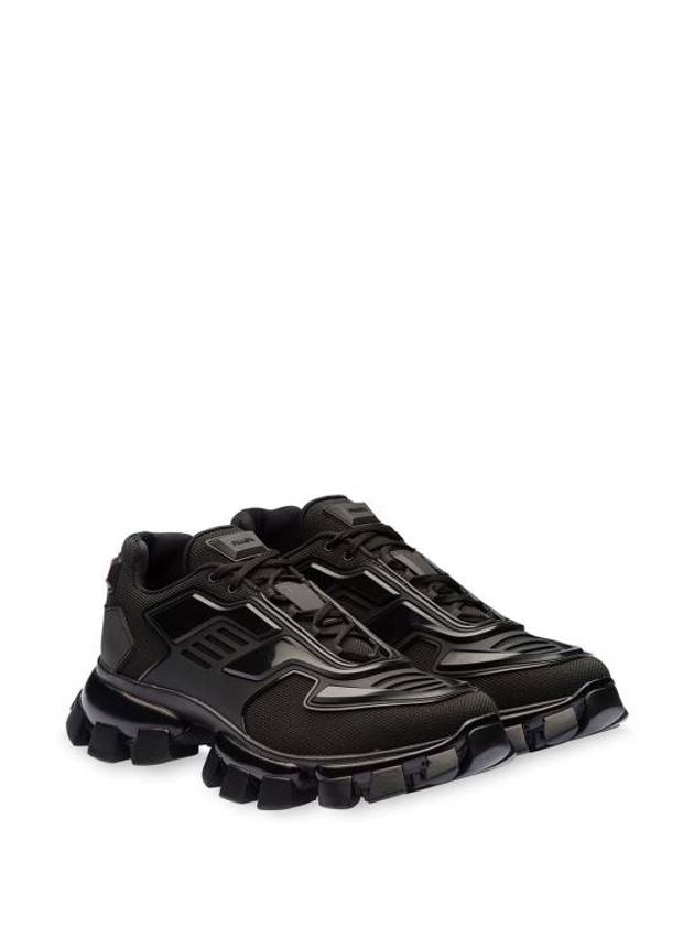 Cloudbust Thunder Low Top Sneakers Black - PRADA - BALAAN 3