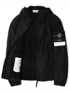 Garment Dyed Crinkle Reps R-Nylon Jacket Black - STONE ISLAND - BALAAN 8