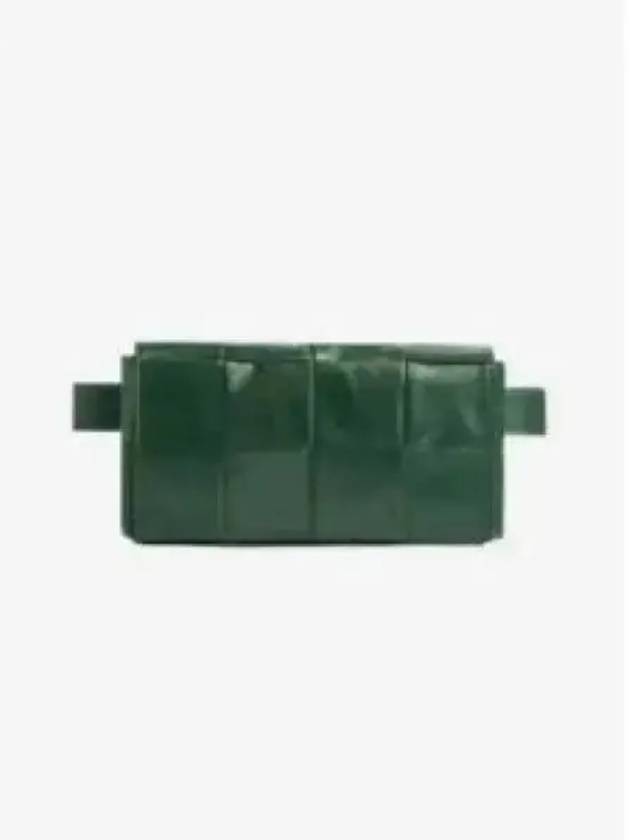 Intrecciato Cassette Mini Belt Bag Rain Tree Green - BOTTEGA VENETA - BALAAN 2