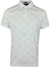 Men's Print Resort Reg Fit Short Sleeve Shirt White - J.LINDEBERG - BALAAN 2