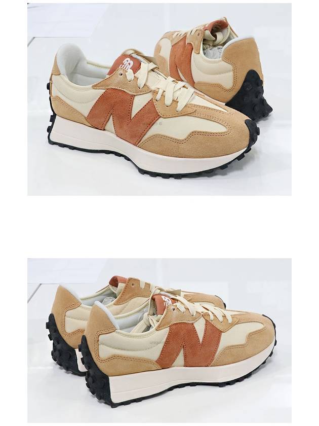 327 Low Top Sneakers Macadamia Nut - NEW BALANCE - BALAAN 3