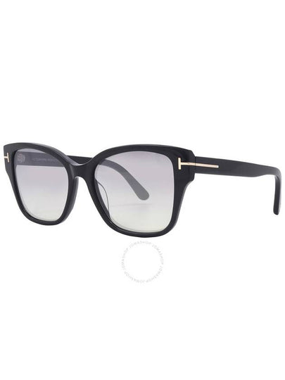 Tom Ford Elsa Smoke Mirrored Butterfly Ladies Sunglasses FT1108 01C 55 - TOM FORD - BALAAN 2