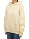 Le Brode Embroidered Logo Cotton Hoodie Ivory - JACQUEMUS - BALAAN 5