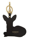 Deer Charm 2D Metal Key Holder Brown - BURBERRY - BALAAN 3