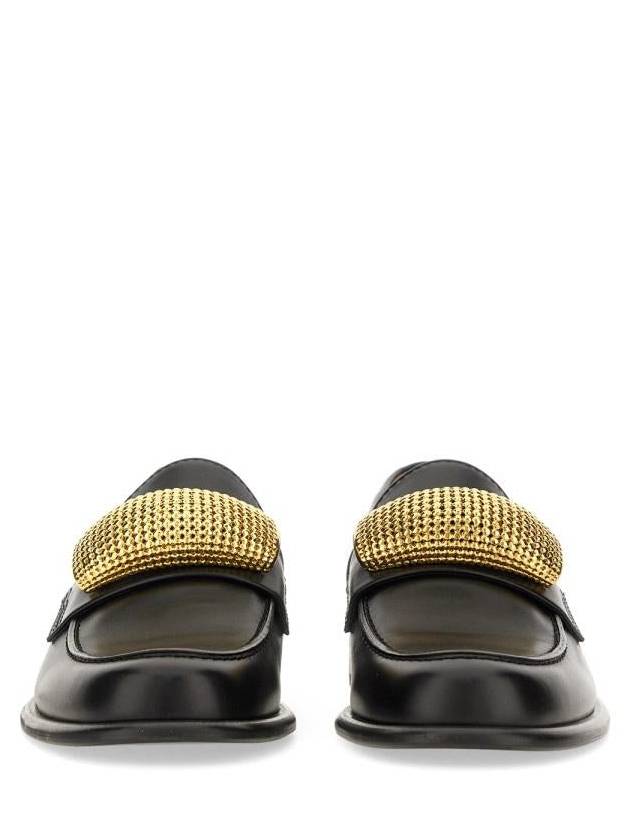 applique detail leather loafers ANW42045A19230 - JW ANDERSON - BALAAN 6