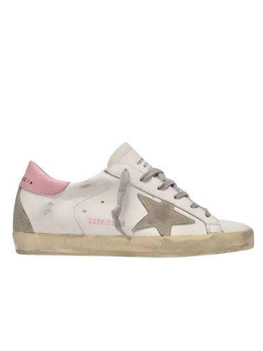 Superstar Pink Tab Low Top Sneakers - GOLDEN GOOSE - BALAAN 1