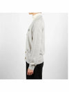 Bold Fox Head Patch Regular Cardigan Grey - MAISON KITSUNE - BALAAN 4