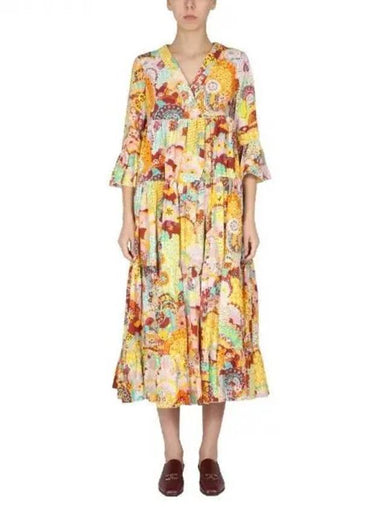 LA DOUBLE J Jennifer Flounce Poplin Dress 271410 - LA DOUBLEJ - BALAAN 1