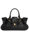 Medium Abbey Supple Calfskin Tote Bag Black - CELINE - BALAAN 2