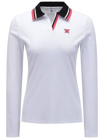 WOMEN ESSENTIAL LONG T SHIRTWH - ANEWGOLF - BALAAN 1