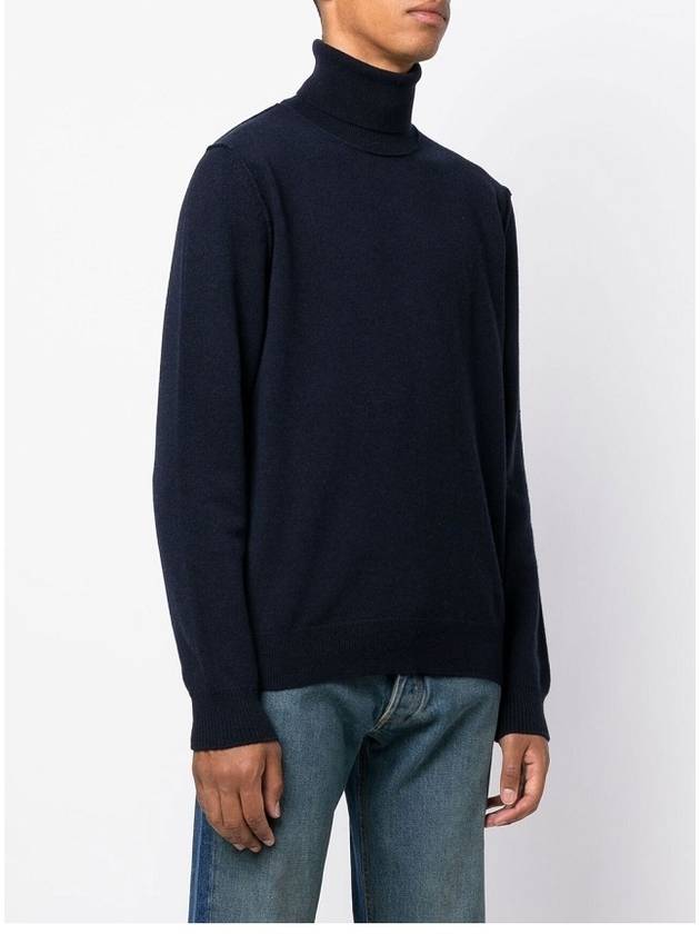 Cashmere Turtleneck Navy - MAISON MARGIELA - BALAAN 4