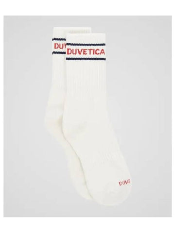 E Tree M Ivory Unisex Socks - DUVETICA - BALAAN 1