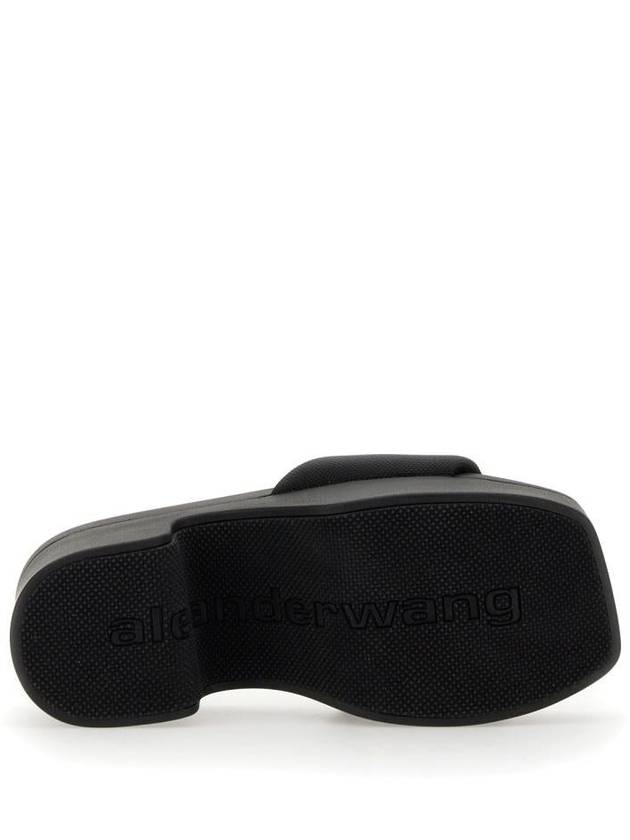 Alexander Wang Slide Platform Sandal With Logo - ALEXANDER WANG - BALAAN 6