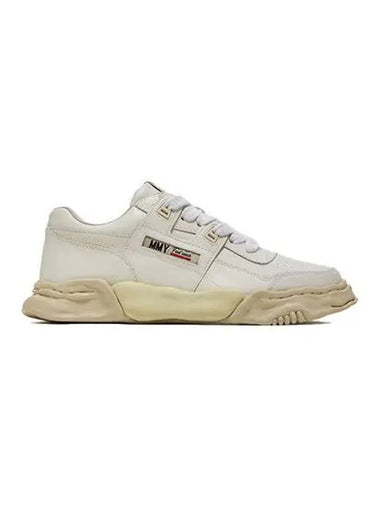 Yasuhiro Mihara Sneakers Men s Parker Leather White - MAISON MIHARA YASUHIRO - BALAAN 1