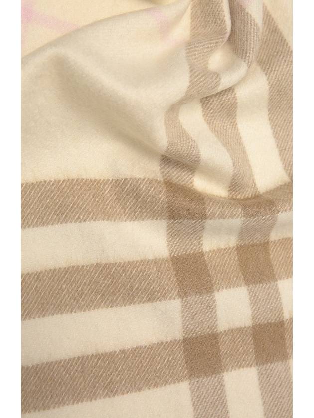 Classic Check Cashmere Scarf - BURBERRY - BALAAN.