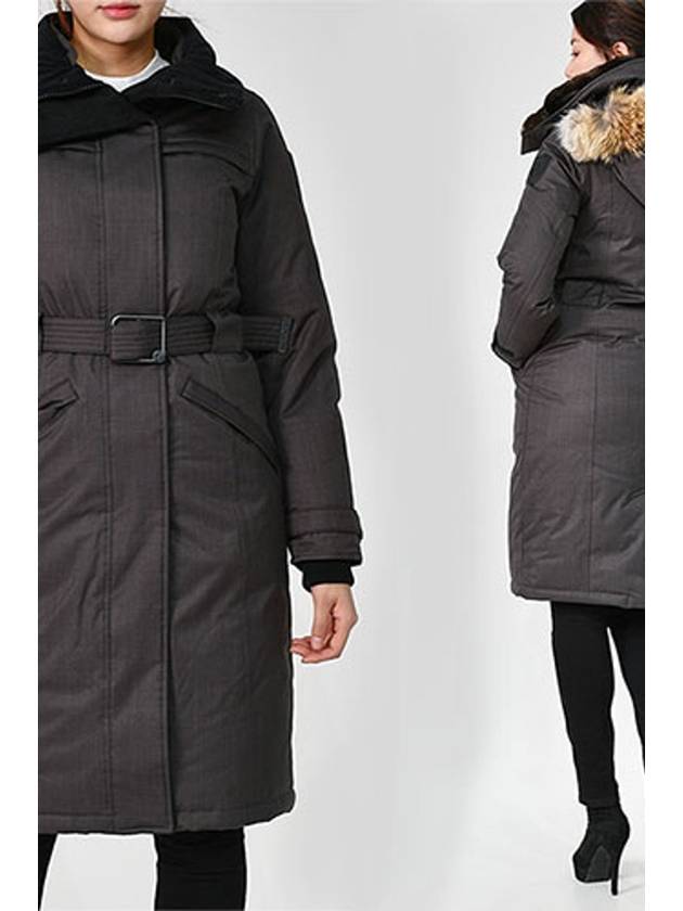 SHE RA Shira padded jacket dark gray STEEL - NOBIS - BALAAN 2