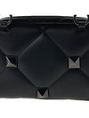 Roman Stud Quilted Leather Cross Bag - VALENTINO - BALAAN 8