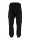 Compass Badge Cotton Track Pants Black - STONE ISLAND - BALAAN 3