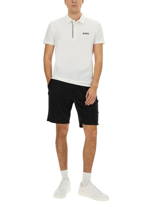 Boss "Paddy" Polo Shirt In Ribbed Fabric - HUGO BOSS - BALAAN 2