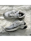 Fabric Laminated Low Top Sneakers Silver - CHANEL - BALAAN 6