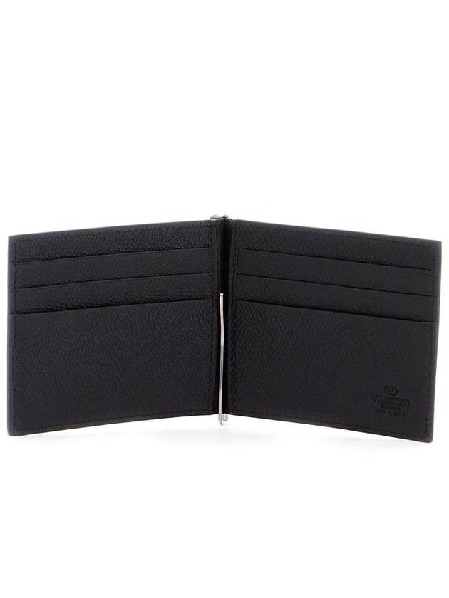 portafoglio uomo bifold pelle nera con fessure carte - VALENTINO - BALAAN 2